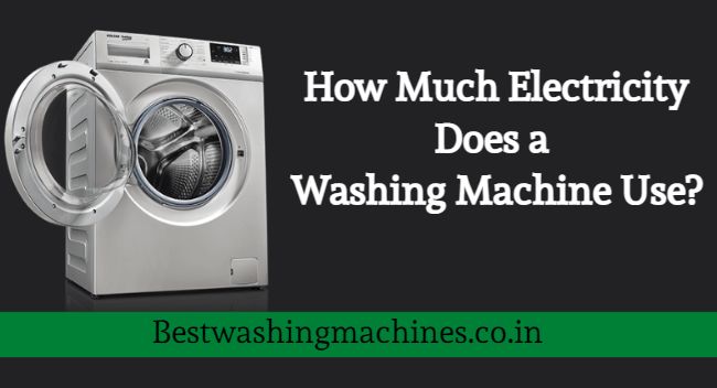 how much electricity does a washing machine use