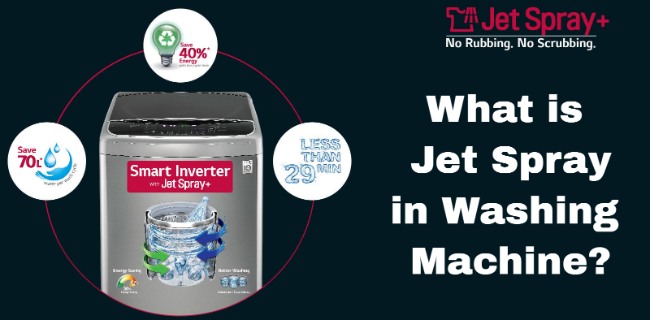 what is jet spray in washing machine