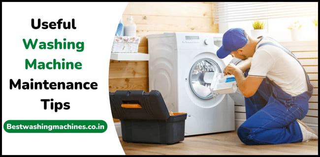 Useful Washing Machine Maintenance Tips
